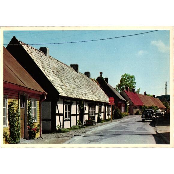 Bastad Agardgsgatan Sweden Postcard Unposted - Picture 1 of 2